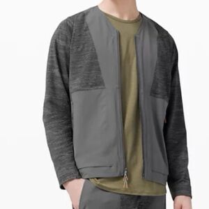 Lululemon Lab Varsa Jacket Graphite/Black Mens L